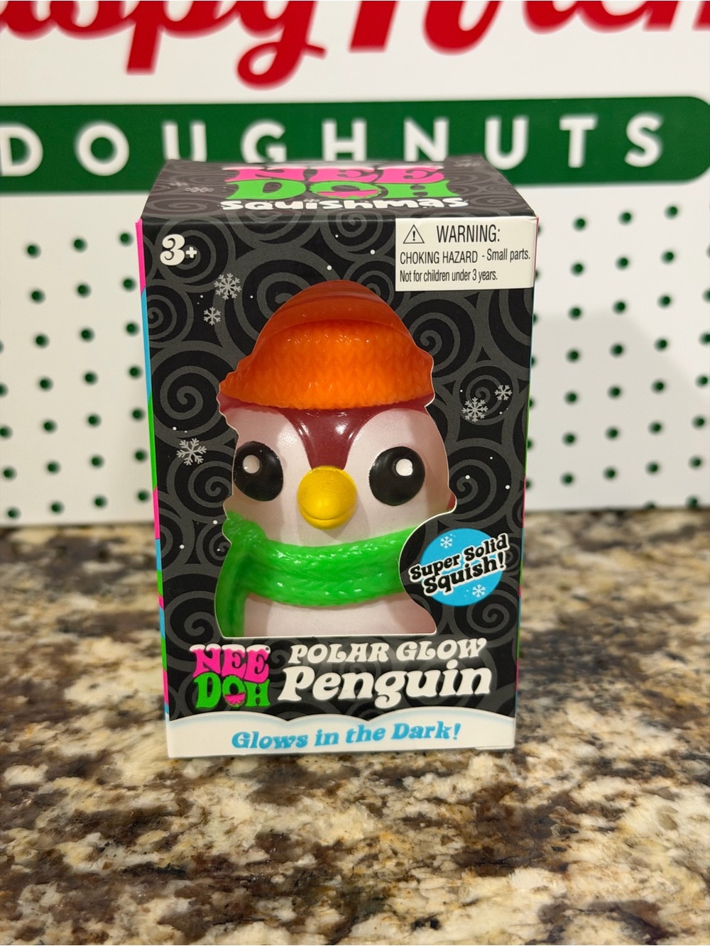 NeeDoh Polar Glow Penguin (pink)! ๐ง NEW 100% Authentic - Great Holiday Gift!๐ - Picture 2 of 7